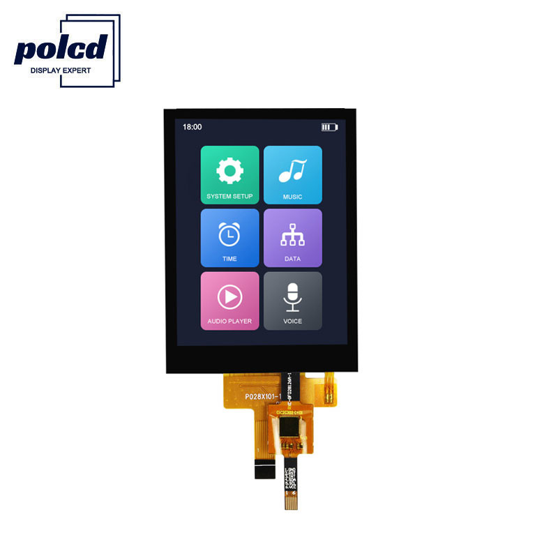 Polcd 4 ワイヤー SPI ST7789V 家のための 2.8 インチ Ips スクリーン RoHS TFT タッチ画面