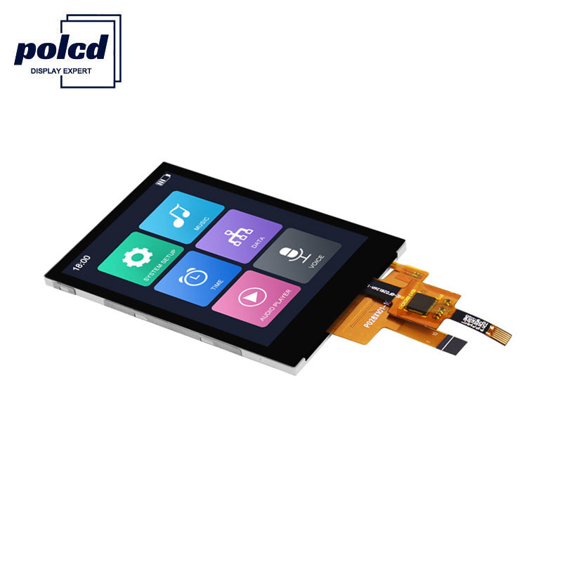 Polcd 300 Nit TFT 容量性タッチスクリーン RoHS 2.8 インチ Tft タッチシールド