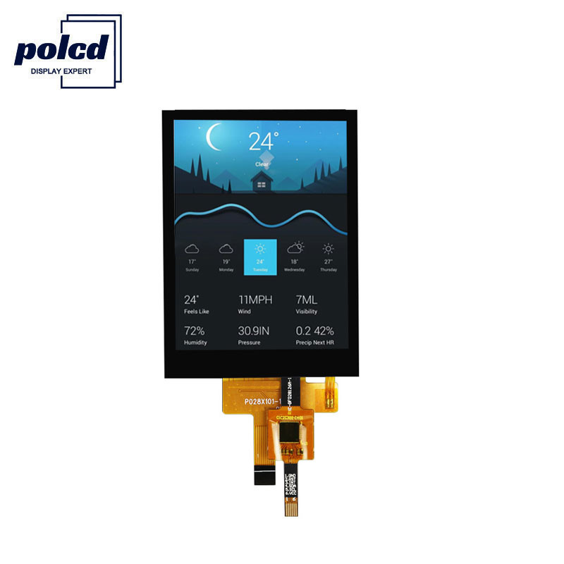 Polcd 240X320 Tft LCD 容量性タッチスクリーン ST7789V 2.8 Tft LCD シールド Raspberry Pi
