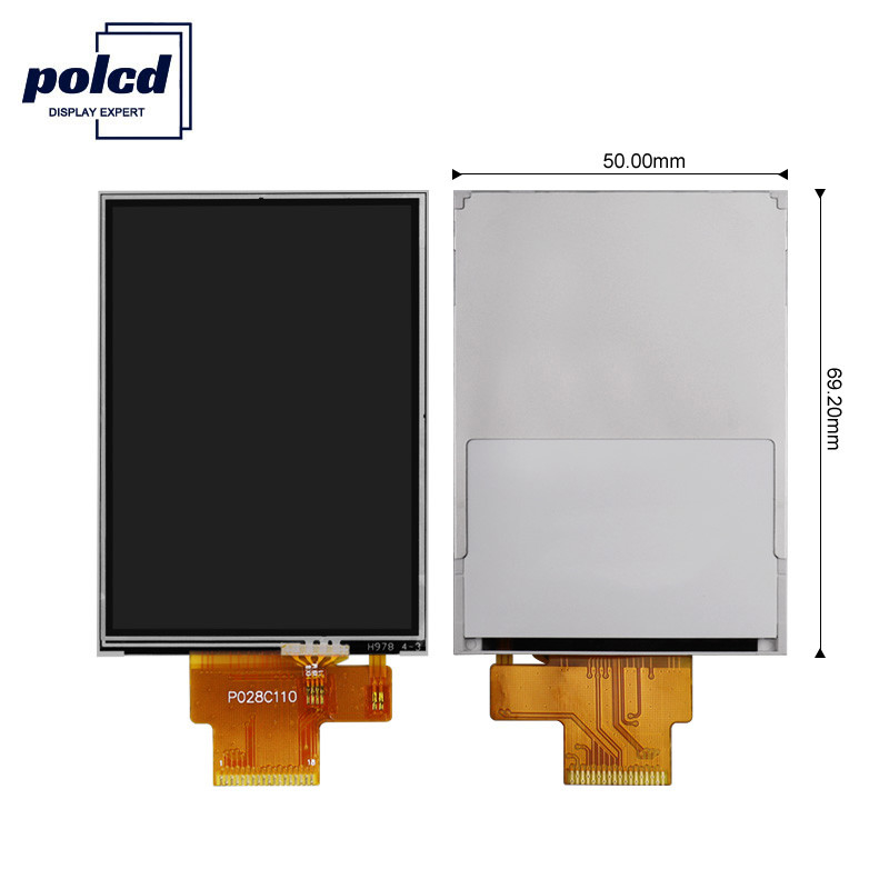 Polcd 4 ワイヤー SPI 2.8 Lcd モジュール RoHS 240X320 TFT の抵抗タッチ画面