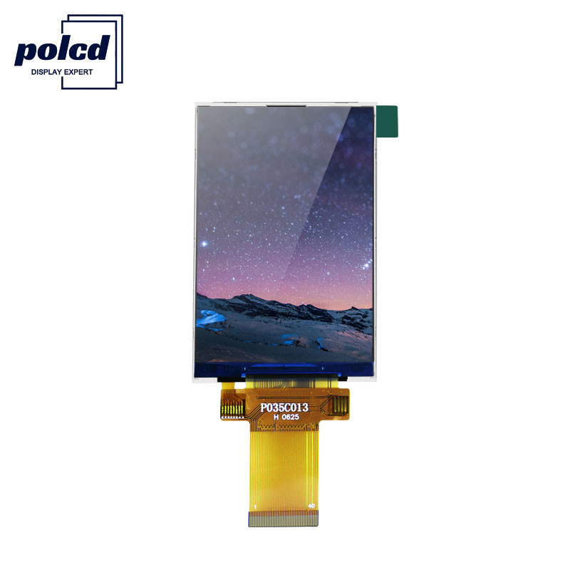 Polcd 8080 MCU 16 ビット 3.5 Tft Lcd スクリーン 320x480 TFT LCD 表示 73.44Mm