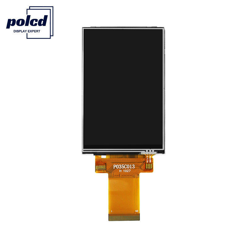 Polcd 8080 MCU 320X480 Lcd 3.5 インチ 450 Nit TFT タッチ スクリーン 12 0'CLOCK
