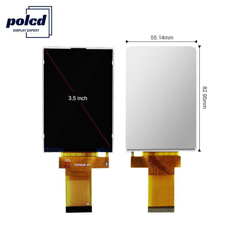 Polcd 350 Nit 800X480 5 インチ Ips ディスプレイ 18 ビット RGB Ips Tft ディスプレイ 153 * 153 Um