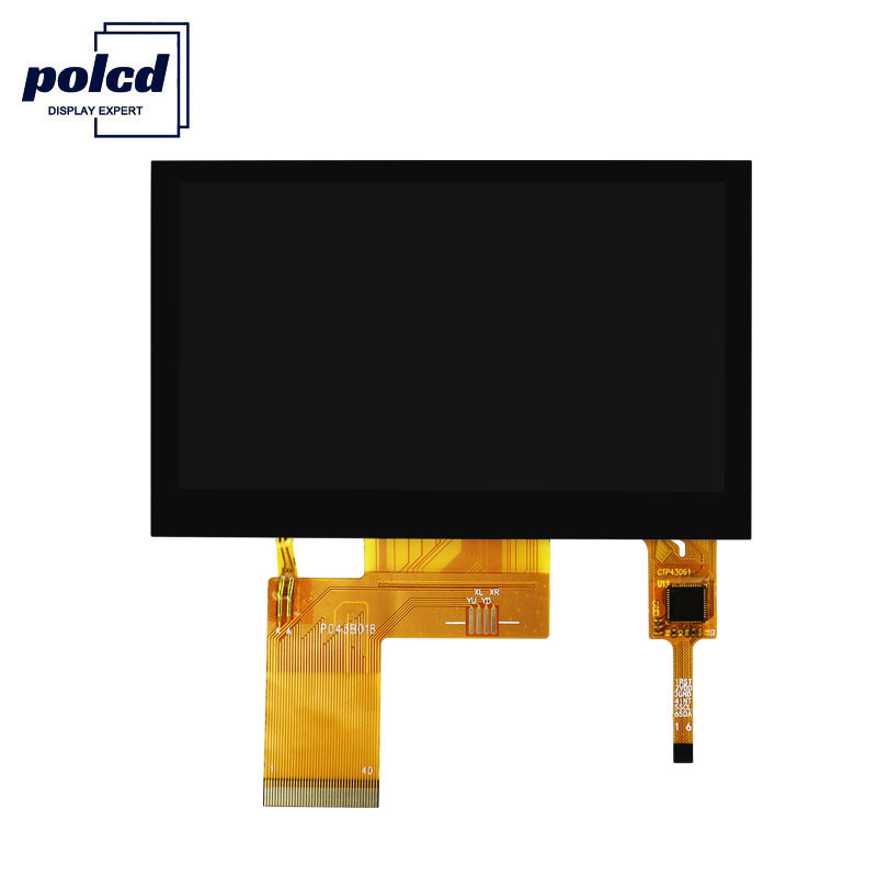 Polcd RGB 24 ビット ディスプレイ 4.3 インチ ST7262E43 800x480 TFT タッチ スクリーン
