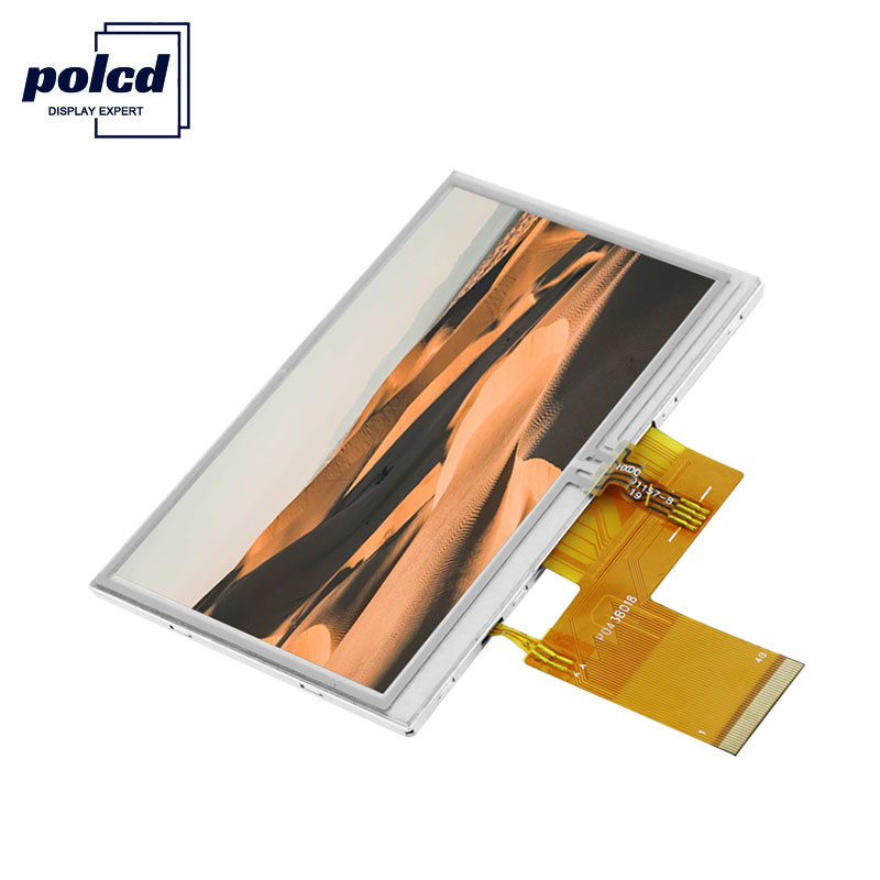 Polcd 800X480 LCD Tft 4.3 インチ 280 Q38 Nit Raspberry Pi タッチ スクリーン
