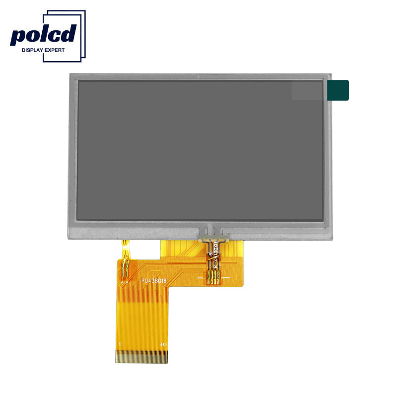 Polcd 800X480 LCD Tft 4.3 インチ 280 Q38 Nit Raspberry Pi タッチ スクリーン