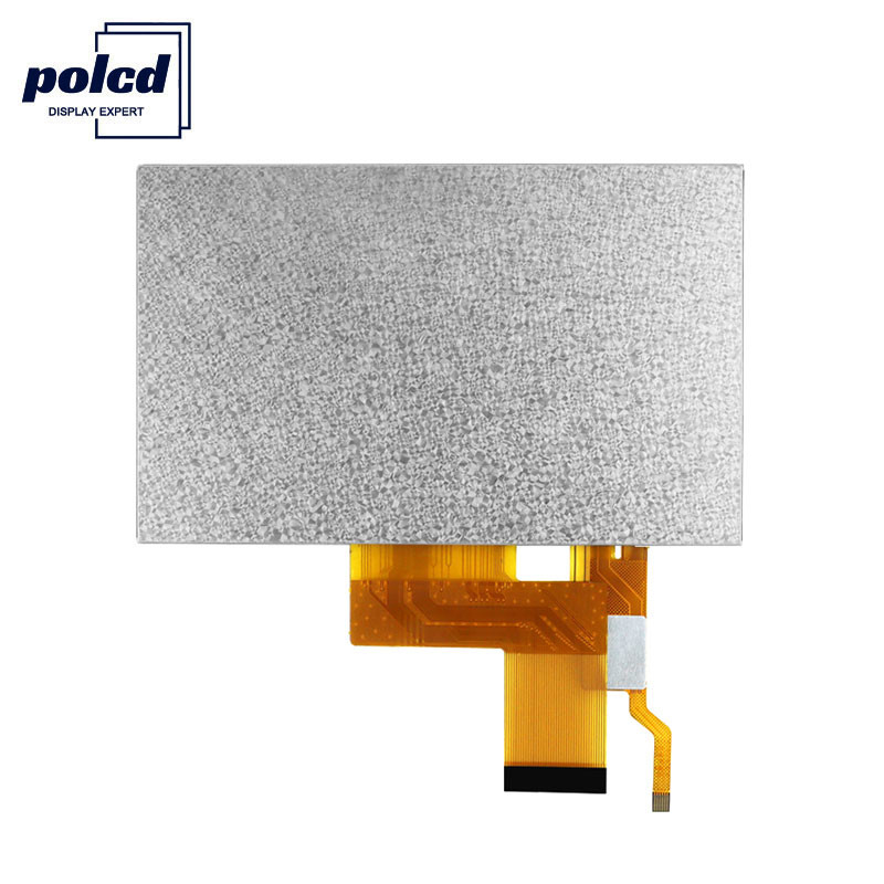 Polcd 300 Nit IPS TFT LCD RGB 24 ビット PC ISO9001 用 5 インチ LCD スクリーン