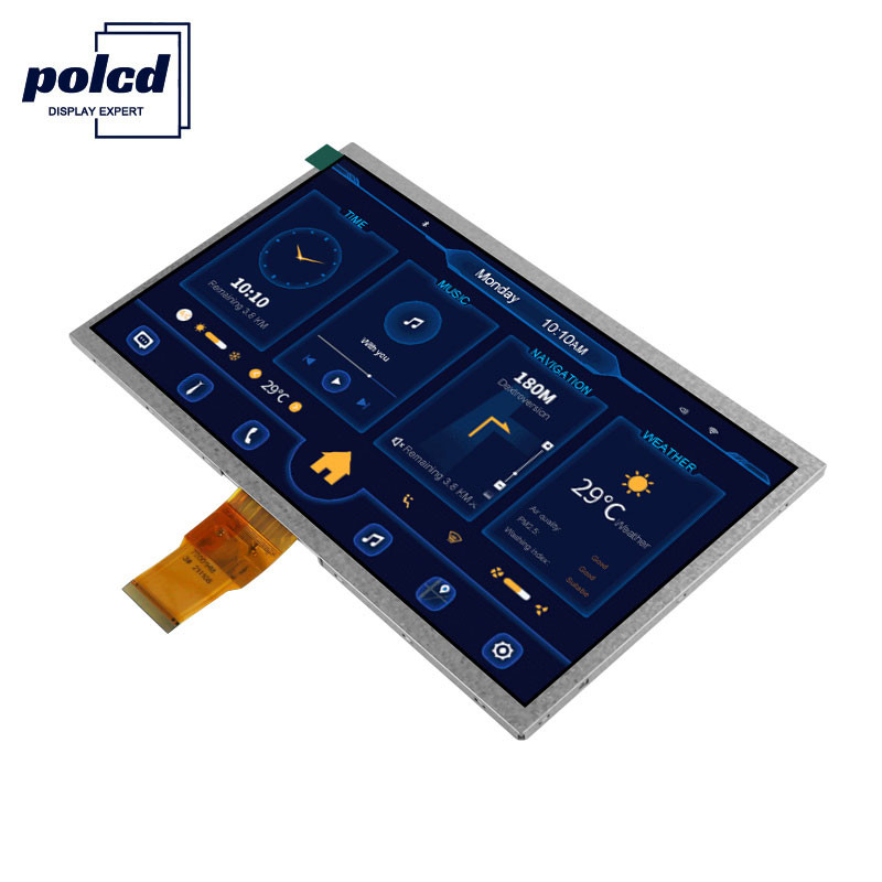 Polcd の決断 1024X600 10.1 インチ Lcd の表示 EK79001 Tft の表示モジュール 750 Nit