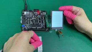 Polcd 2.8 インチ タッチ スクリーン LCD