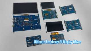 Polcd 高品質 Raspberry Pi ディスプレイ多機能 LCD ドライバーボード DIY モニター用