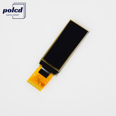 Polcdの工場1.09インチOLED PMOLEDスクリーン64x128 4ワイヤーSPI 120明るさ