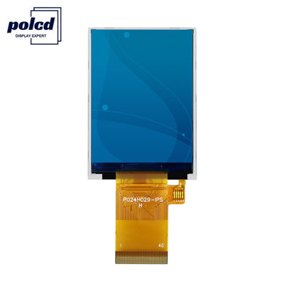 Polcd 350のNit 2.4インチのTftのタッチ画面240x320 48.96mm MCU RGBインターフェイスLCD表示
