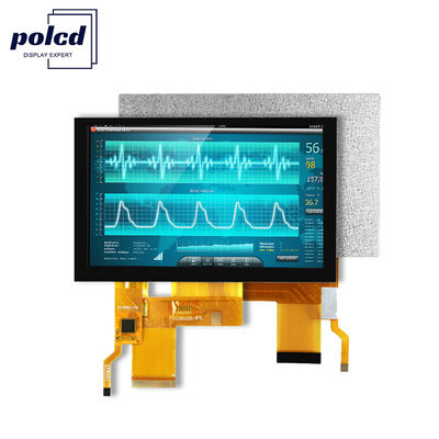 800×480 解像度 LCD Tft ディスプレイ パネル RGB カラー St7262 容量タッチ パネル