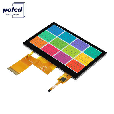 Polcd RGB 24 ビット ディスプレイ 4.3 インチ ST7262E43 800x480 TFT タッチ スクリーン