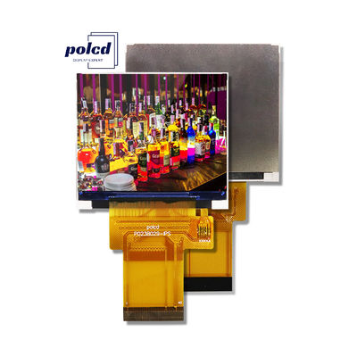 Polcd 2.3インチ TFT LCD 480*360 ST7701S RGBインターフェース 40ピン 310nit輝度 LCMディスプレイ