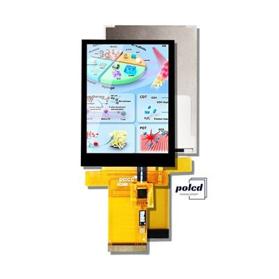 Polcd 2.8 Inch 480x640 Resolution IPS Glass TFT LCD Display Module with RGB Interface Type LCM