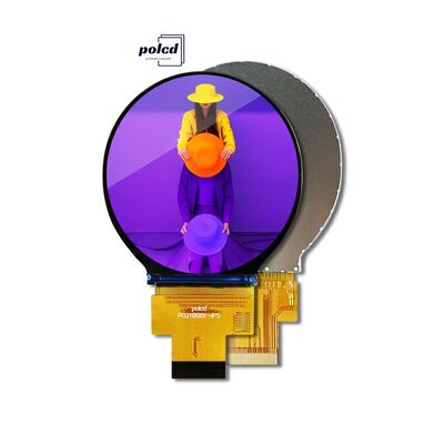 Polcd 2.1インチ 円形 TFT パネルモジュール 480x480 Mipi インターフェース カラフル 2.1 インチ ラウンド LCD ディスプレイ画面