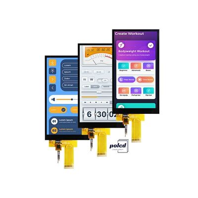 Polcd 5.5インチ IPS TFT LCD 720x1280 MIPIインターフェース付きフルビューイングアングル LCDディスプレイモジュール