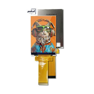 Polcd 3.5 インチ QVGA LCD ディスプレイ 320x480 解像度 MCU SPI インターフェイス タッチパネル 3.5 