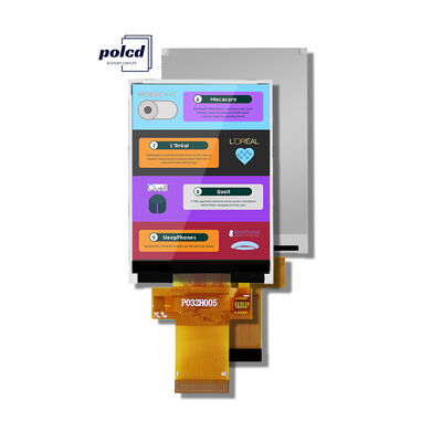 Polcd 350nit 3.2 インチ ラスベリーパイディスプレイ ILI9341V 日光可読Lcdディスプレイ