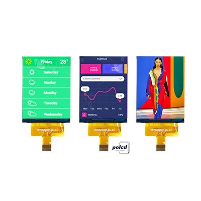 Polcd工場 2インチLCDモジュール 240x320 260cd/m2 輝度 ST7789VドライバIC TFTディスプレイ