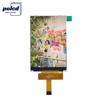 Polcd 高輝度 3.5インチ TFT LCDディスプレイモジュール SPIインターフェース カラフル 解像度 320x480 LCD