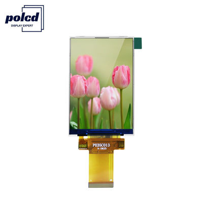 Polcd 8080 MCU 16 ビット 3.5 Tft Lcd スクリーン 320x480 TFT LCD 表示 73.44Mm